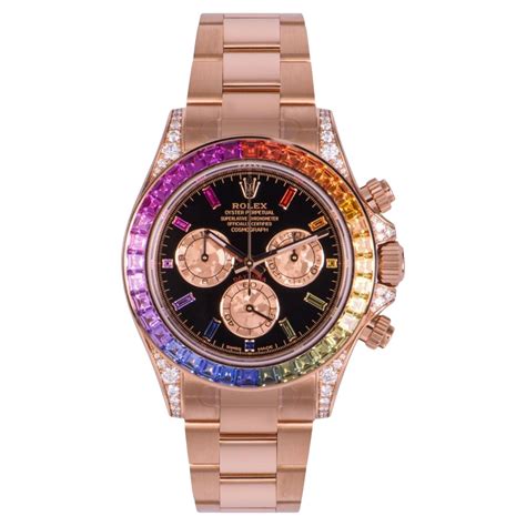 rolex daytona rainbow replica india|rolex daytona 116595rbow.